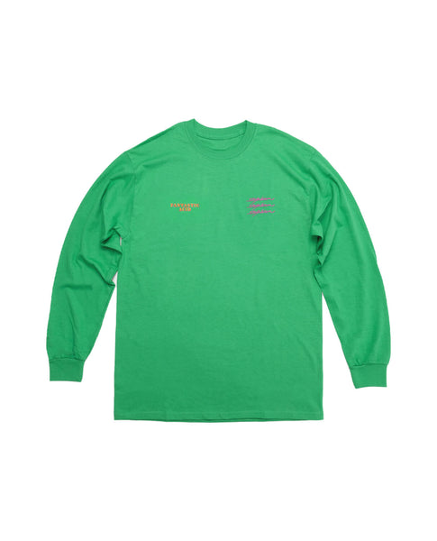 Fantastic Acid×SANZOU LONG SLEEVE - GREEN×Pink -