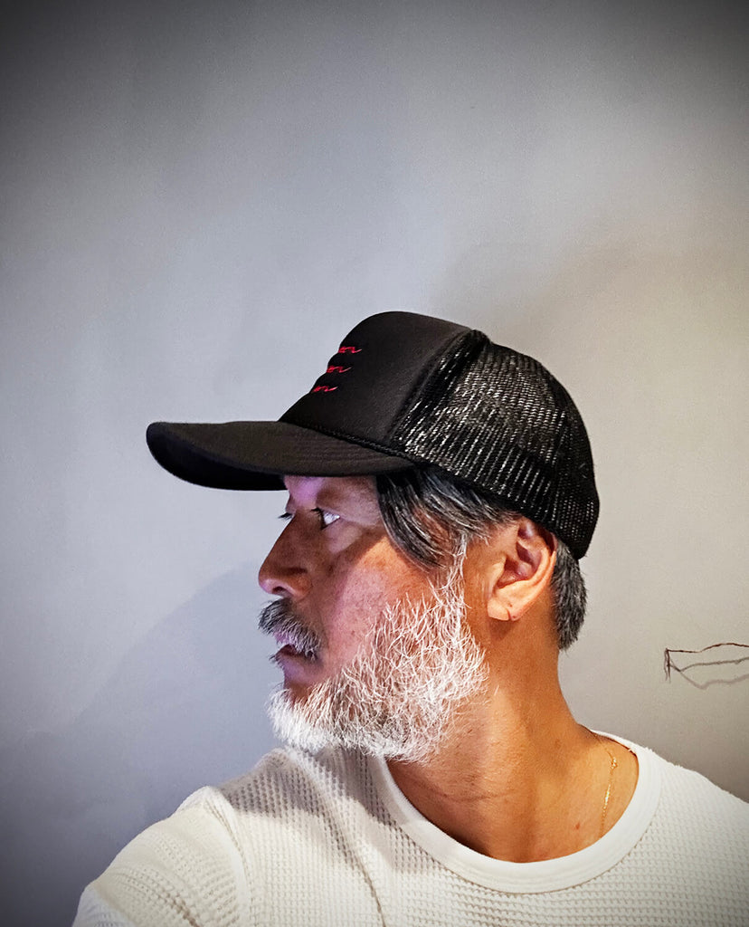 SANZOU CAP Ver.3 -BLACK × Red ・ Gray x Green- – sanzou tokyo