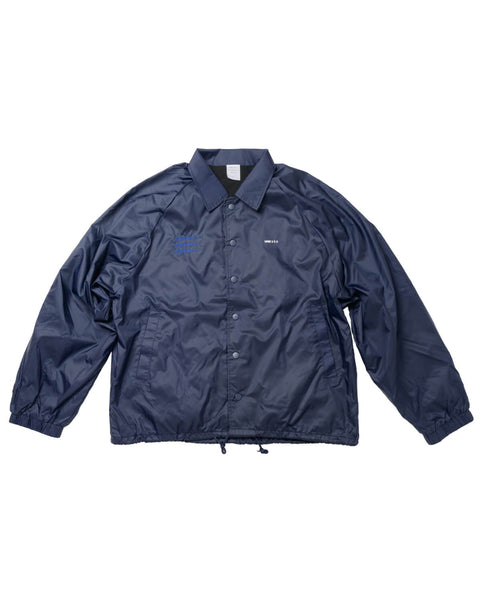 MINE×SANZOU NYLON COACHES JACKET -NAVY-