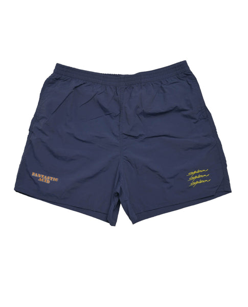 Fantastic Acid×SANZOU Shorts  -NAVY×Yellow-