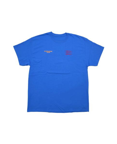 Fantastic Acid×SANZOU Short Sleeves -BLUE×Red-