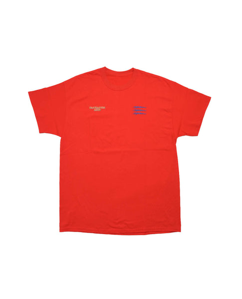 Fantastic Acid×SANZOU Short Sleeves -RED×Blue-