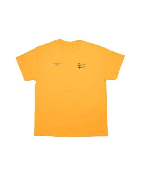 Fantastic Acid×SANZOU Short Sleeves -YELLOW×Black-