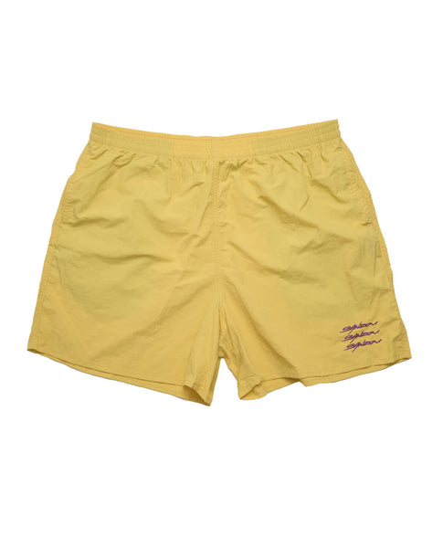 SANZOU 3Lines Shorts -YELLOW×Purple-